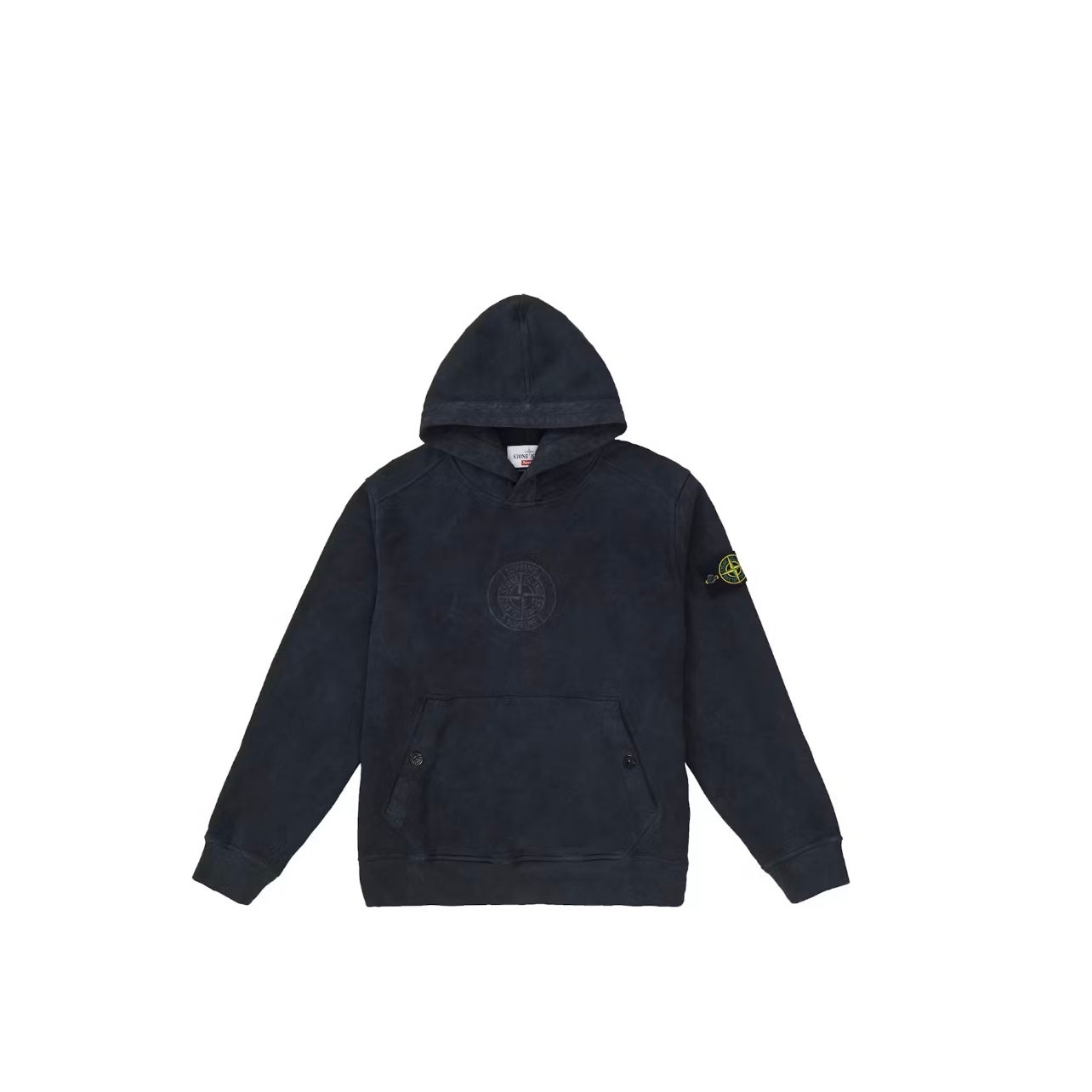 Supreme x Stone Island Hooded Sweatshirt SS19 | Sneakorhead